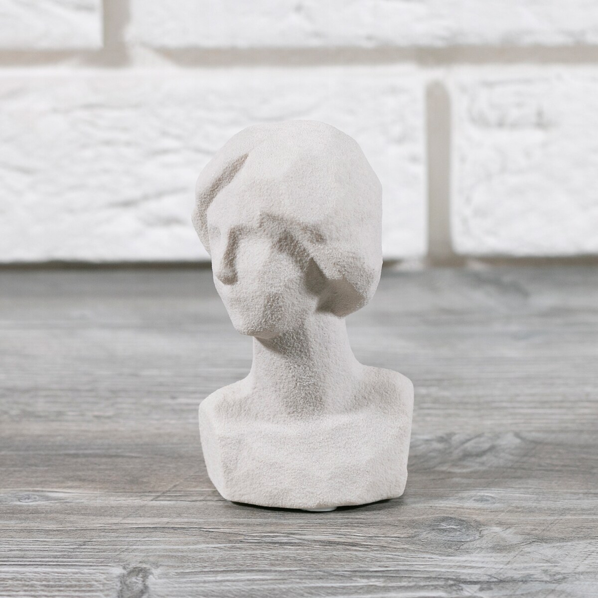FIGURKA GŁOWA mężczyzna PORCELANOWA