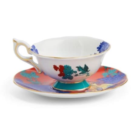 Filiżanka do herbaty ze spodkiem Golden Parrot Wonderlust Wedgwood