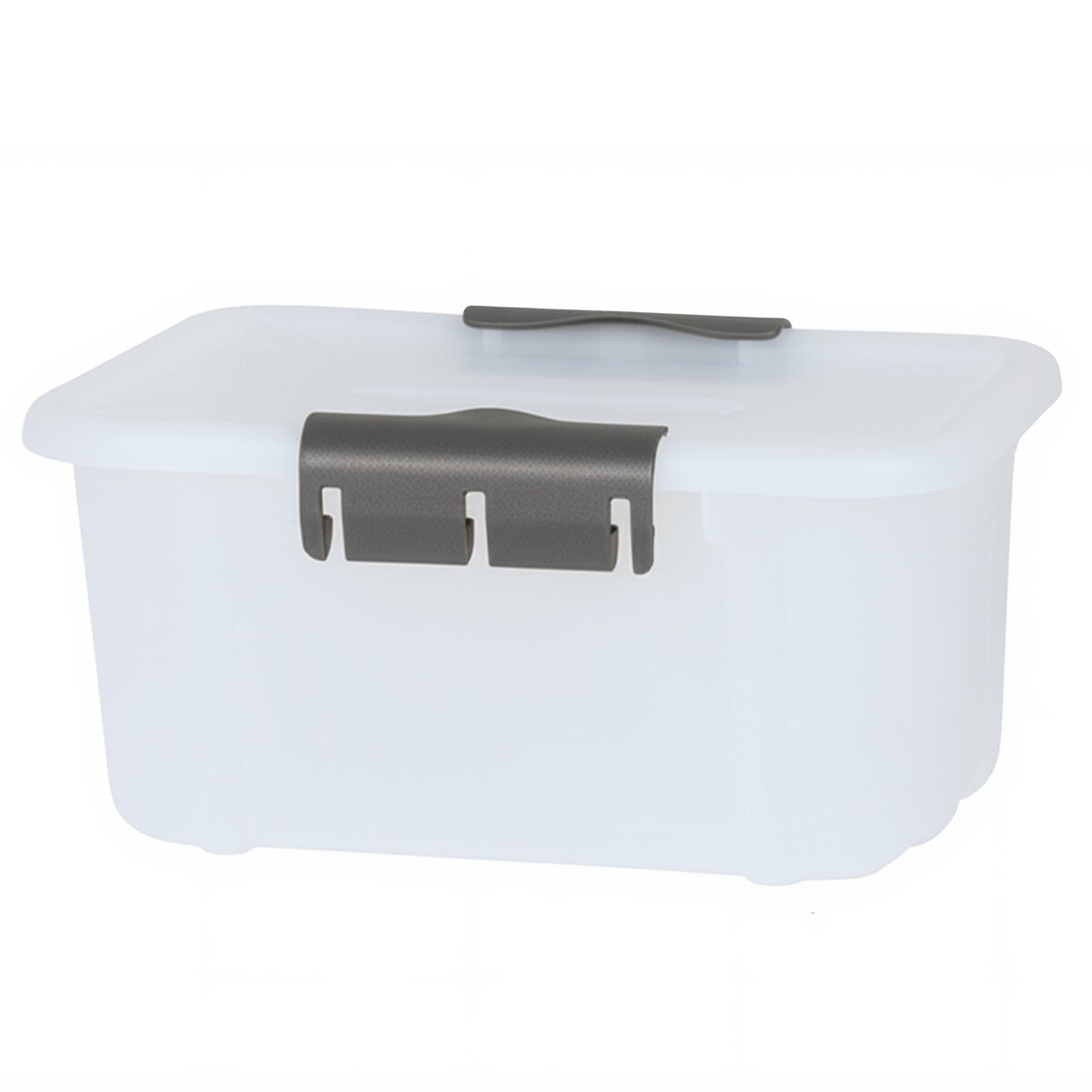 Pojemnik Plastikowy Pudełko 3.6 L Plastikowe Zamykany Z Pokrywką Pudło Box Do Przechowywania Na Zabawki Biżuterię Ubrania