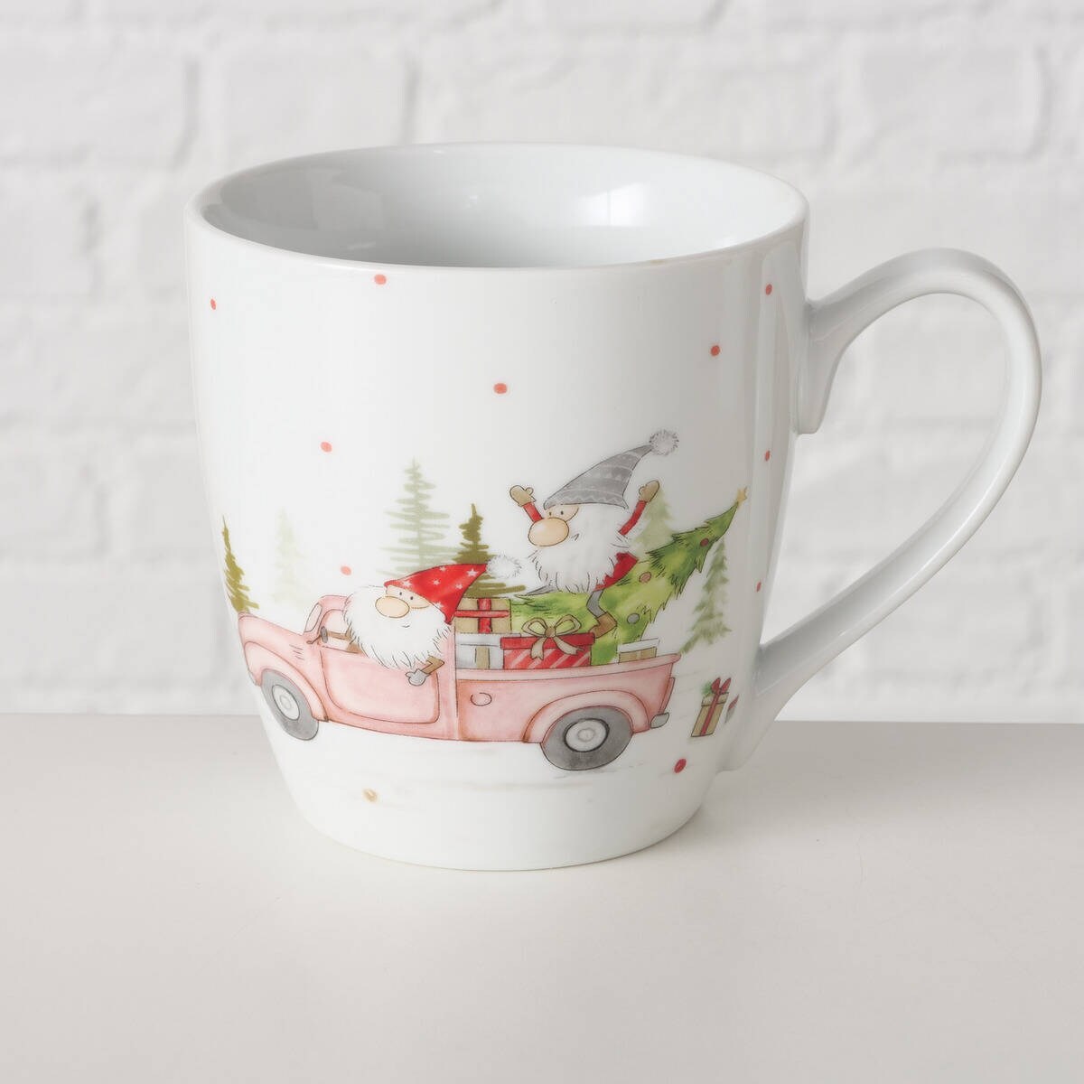 Duży kubek ze świątecznym motywem CARRIE, 480 ml