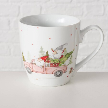 Duży kubek ze świątecznym motywem CARRIE, 480 ml