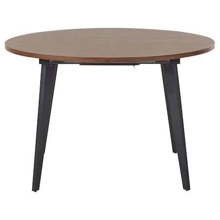 Stół do jadalni rozkładany BOVINA Ciemnobrązowy 120/150 cm 120 cm
