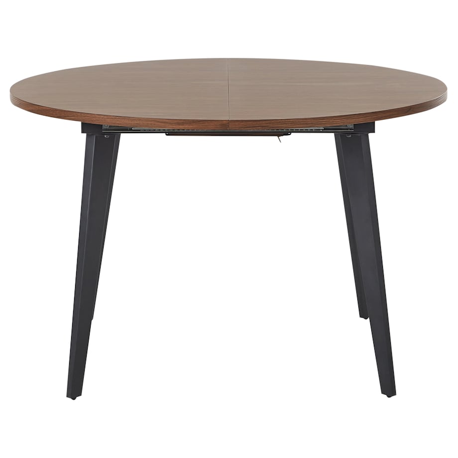 Stół do jadalni rozkładany BOVINA Ciemnobrązowy 120/150 cm 120 cm