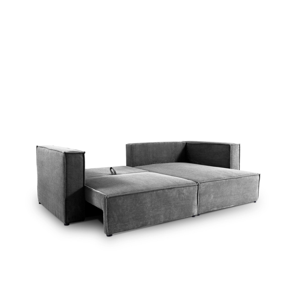 Narożnik KEYMON z funkcją spania sztruks Kolor: POSO 60