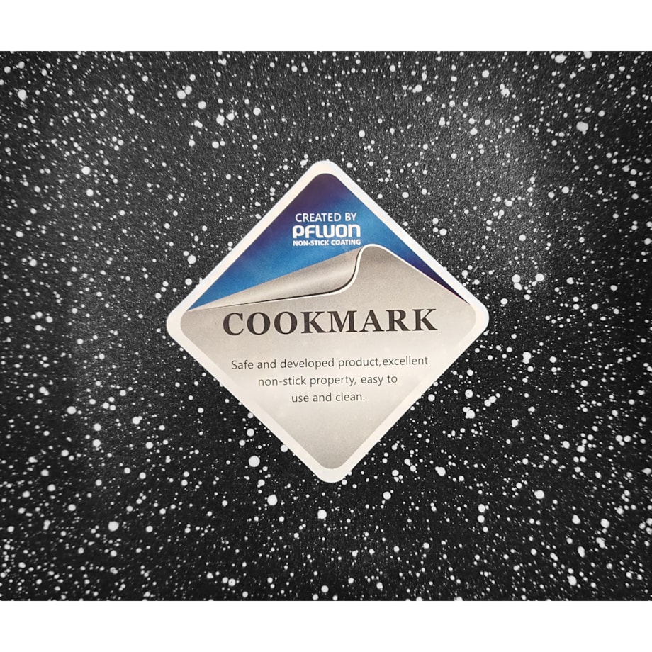 Zestaw 3 garnków z powłoką granitową 2.5l/4.3l/6.8L 8 ele KLAUSBERG crack design