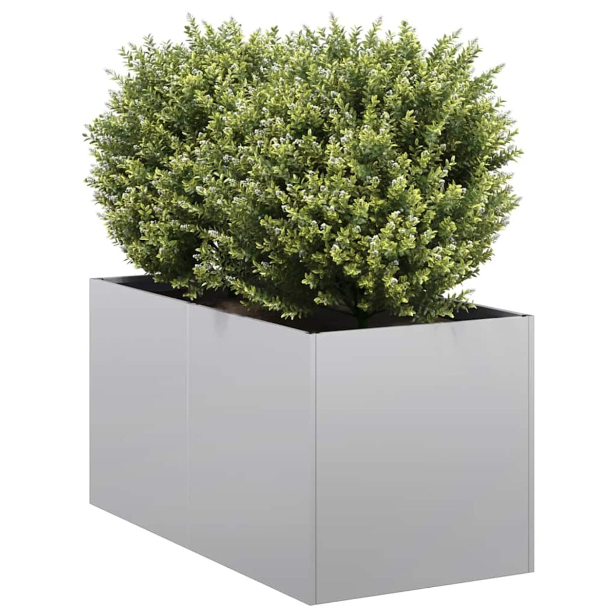 vidaXL Doniczka 40x80x40 cm Stal ocynkowana