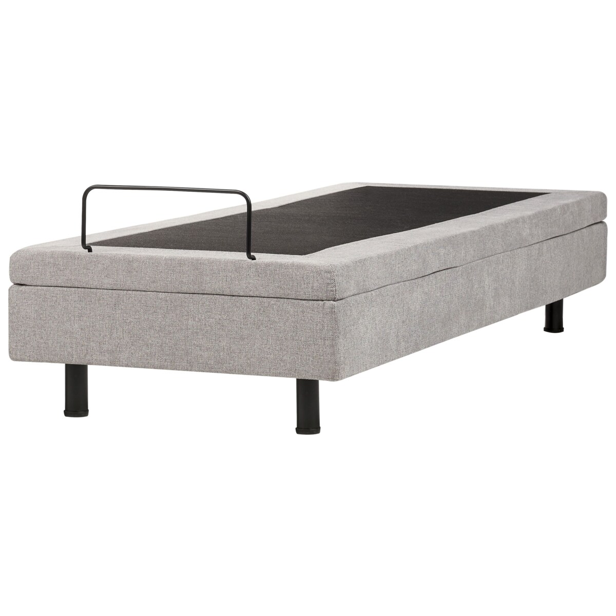 Łóżko regulowane bez zagłówka DUKE II 80 x 200 cm Jasnoszary