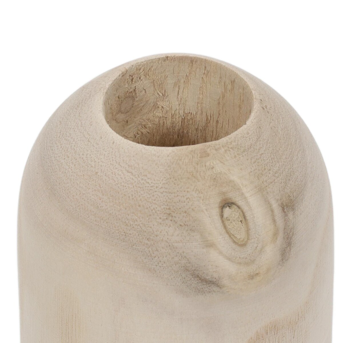 Dekoracja, wazon drewniany Pure