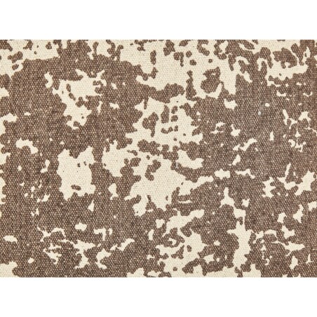 Poduszka podłogowa bawełniana 50 x 50 x 20 cm beżowo-brązowa SHASA