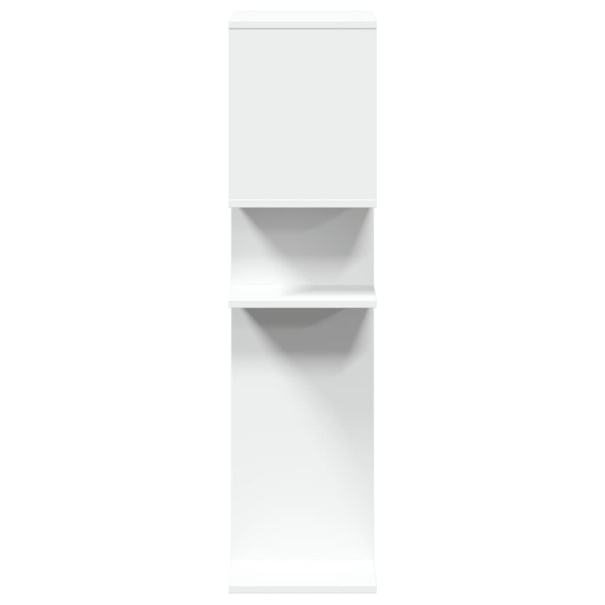 vidaXL Regał przegroda, biały, 92x29x112 , materiał drewnopochodny