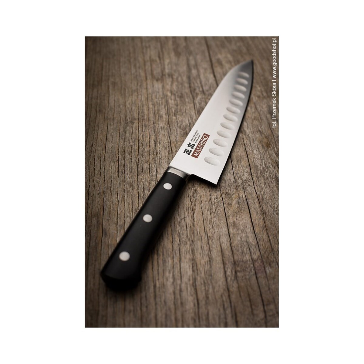 Masahiro nóż Mv-h Chef Dimple 180mm 14980