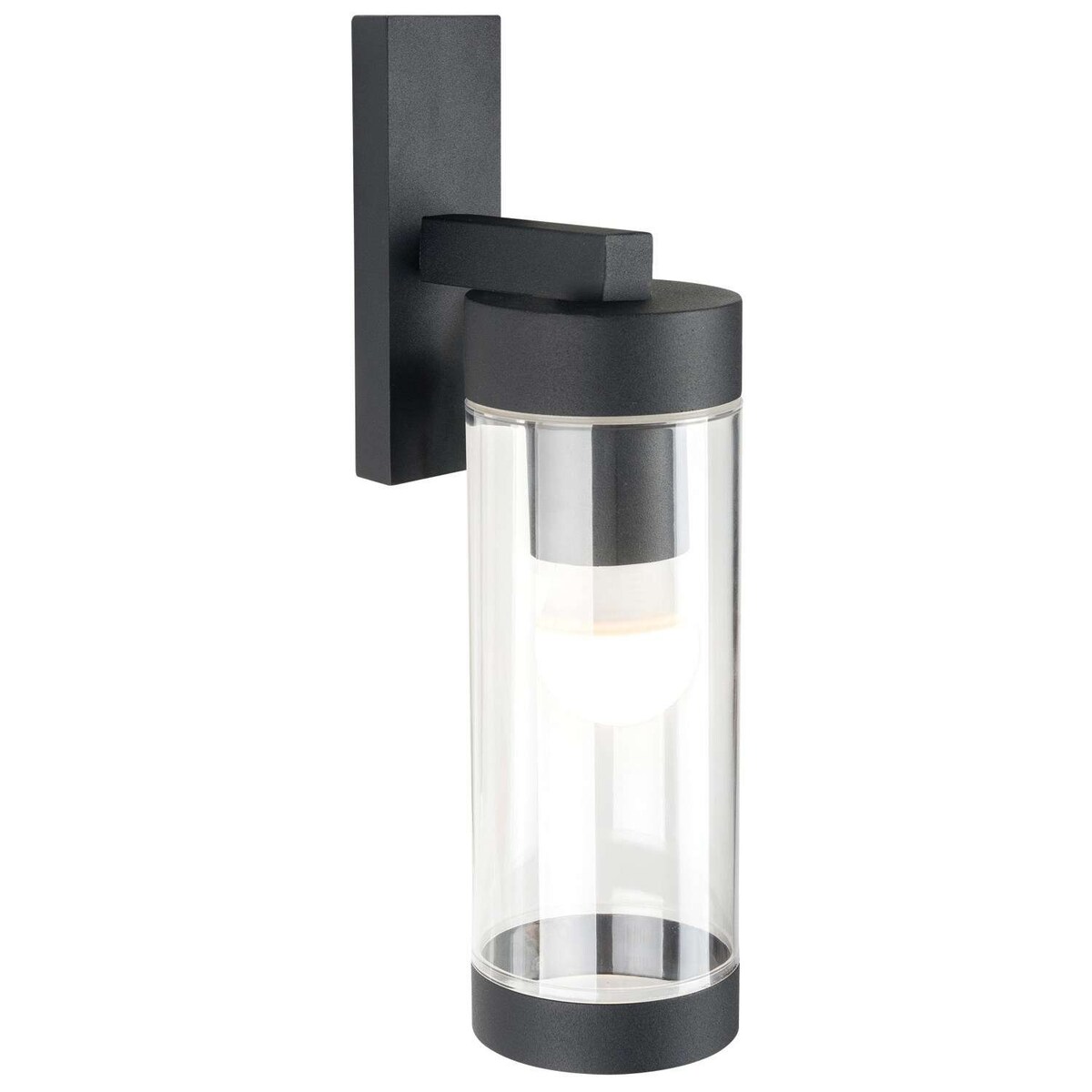 Elewacyjna LAMPA ścienna SPECTRA 312334 metalowa OPRAWA zewnętrzny kinkiet IP44 czarna, Polux