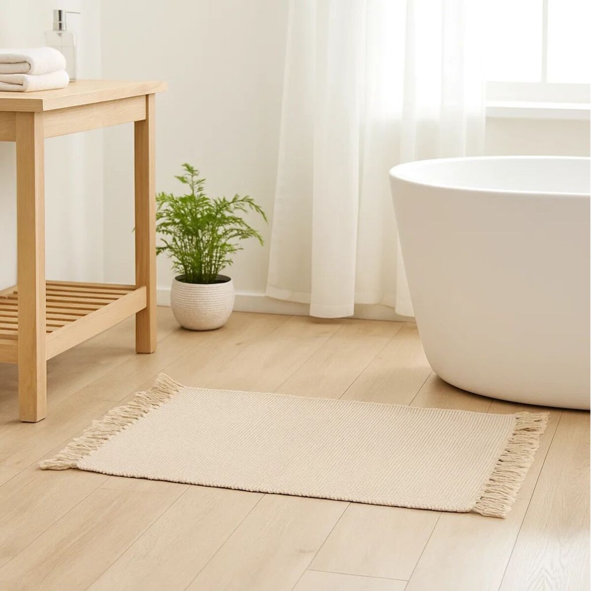 Bawełniany dywanik, 80 x 50 cm