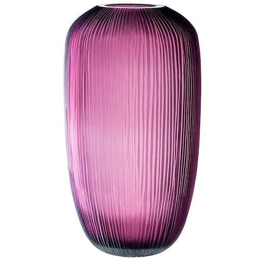 Wazon szklany 50 cm jagodowy BELLAGIO - Leonardo