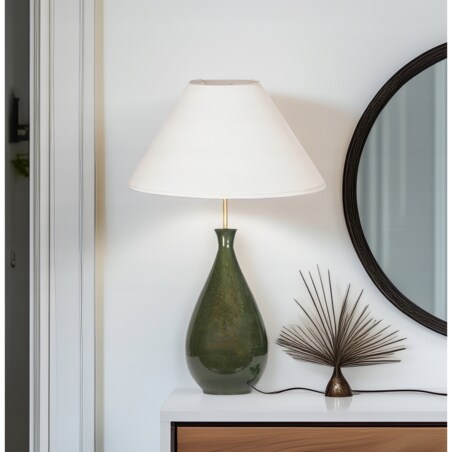LAMPA STOŁOWA BIURKOWA NOCNA E27 ZIELONA PODŁOGOWA 60cm do salonu sypialni