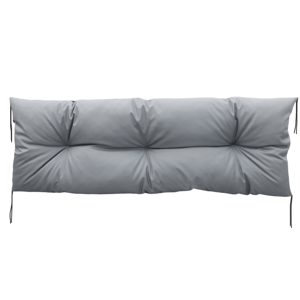 Poduszka Ogrodowa Na Huśtawkę Ławkę 120X40 Cm Na Meble Palety Wodoodporna Szara