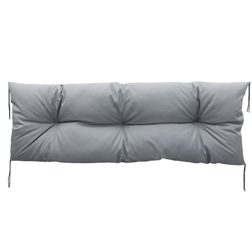 Poduszka Ogrodowa Na Huśtawkę Ławkę 120X40 Cm Na Meble Palety Wodoodporna Szara