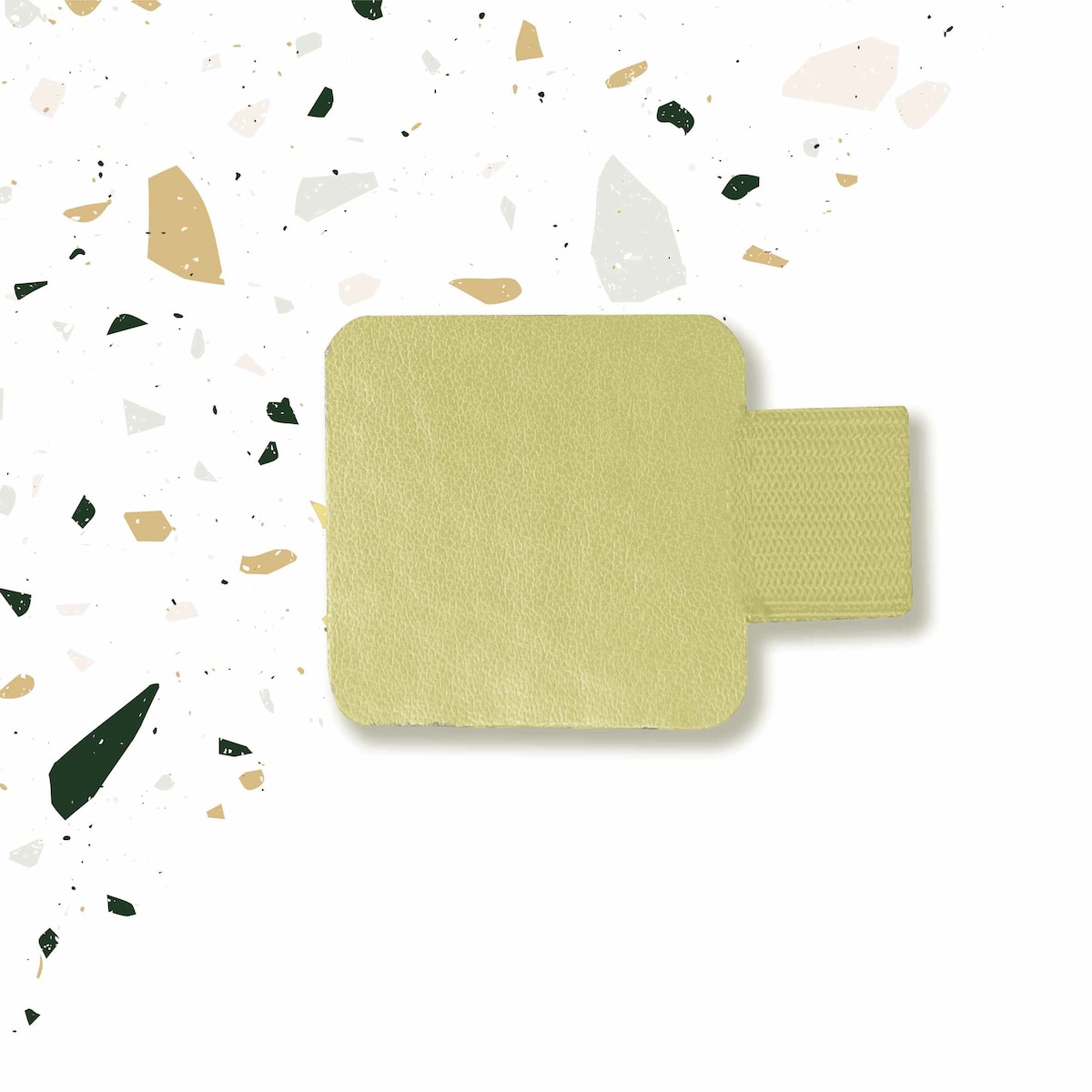 UCHWYT WKLEJANY NA DŁUGOPIS – YELLOW