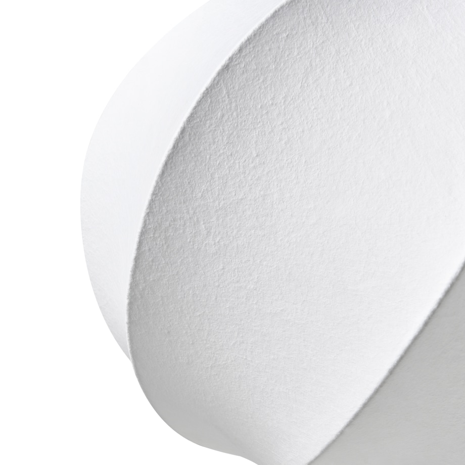 Lampa wisząca MAQUINE Jedwab syntetyczny Biały