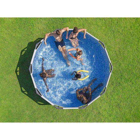 Basen stelażowy Bestway 56406 ogrodowy rodzinny 305x76 cm 4w1 zestaw