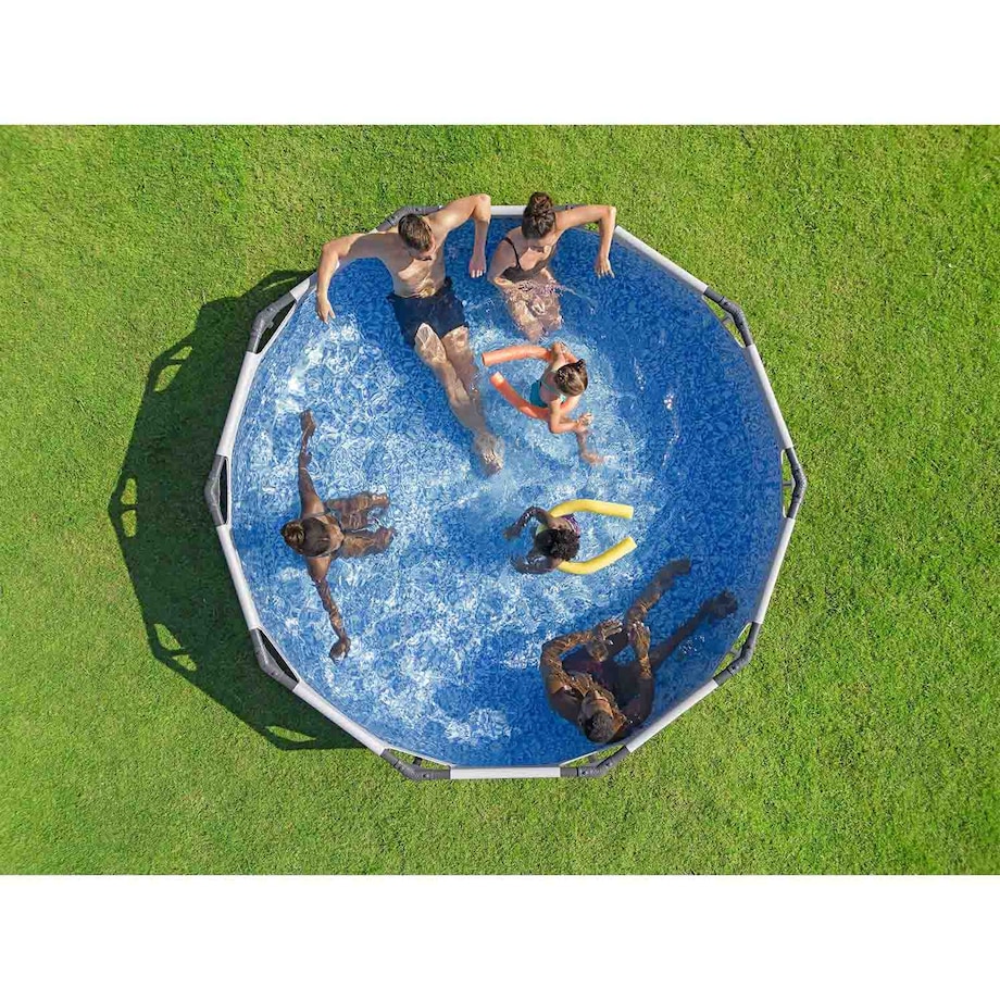 Basen stelażowy Bestway 56406 ogrodowy rodzinny 305x76 cm 4w1 zestaw