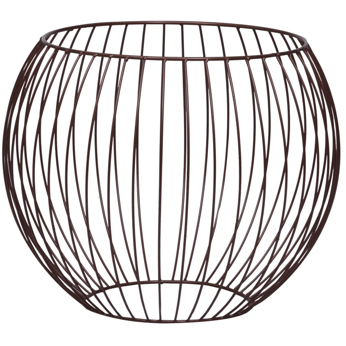 vidaXL Stolik kawowy, złoty, Ø 41 cm