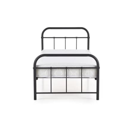 Łóżko LINDA 90x200 czarne