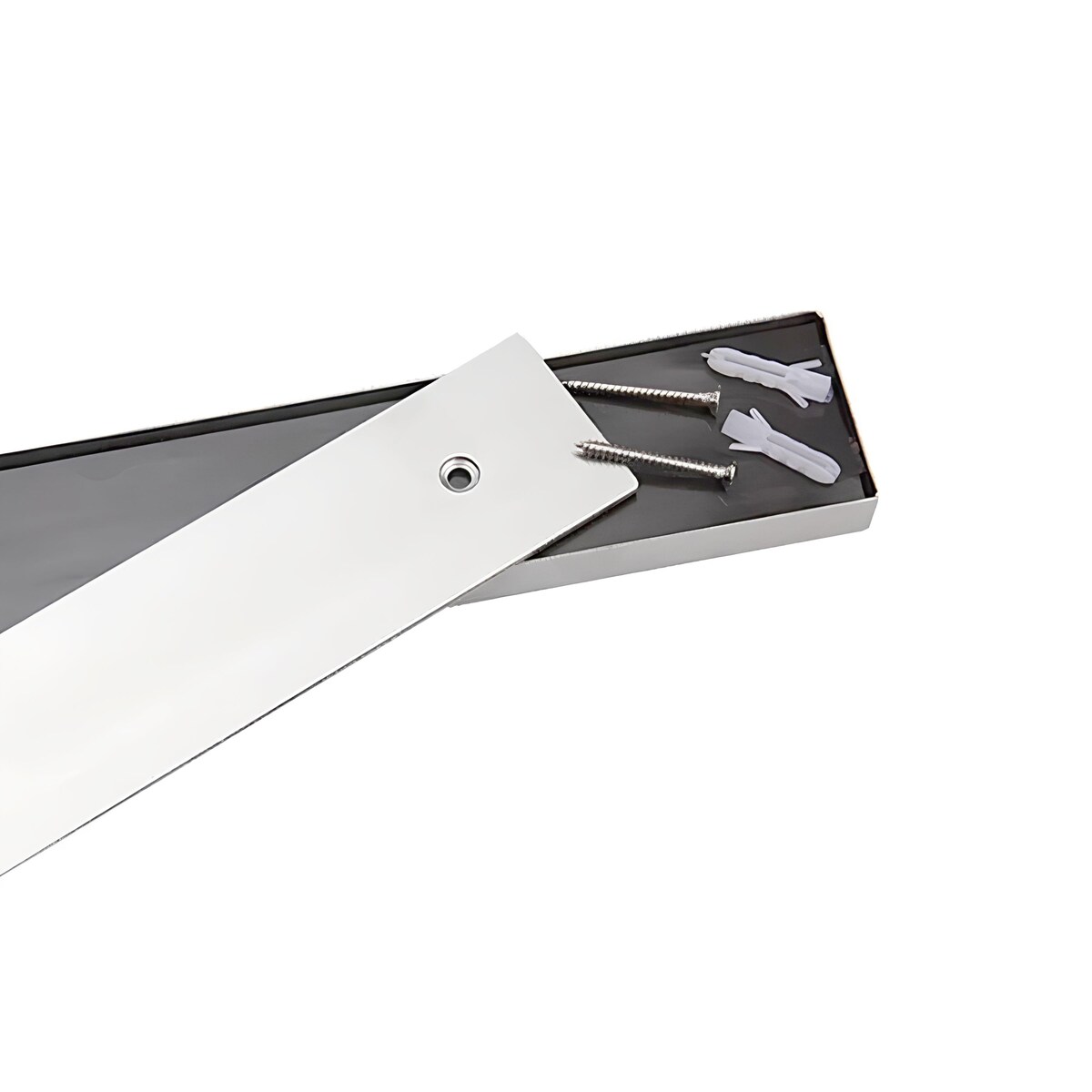 Listwa magnetyczna na noże japońskie 45 cm Stal nierdzewna Samoprzylepna Bez wiercenia