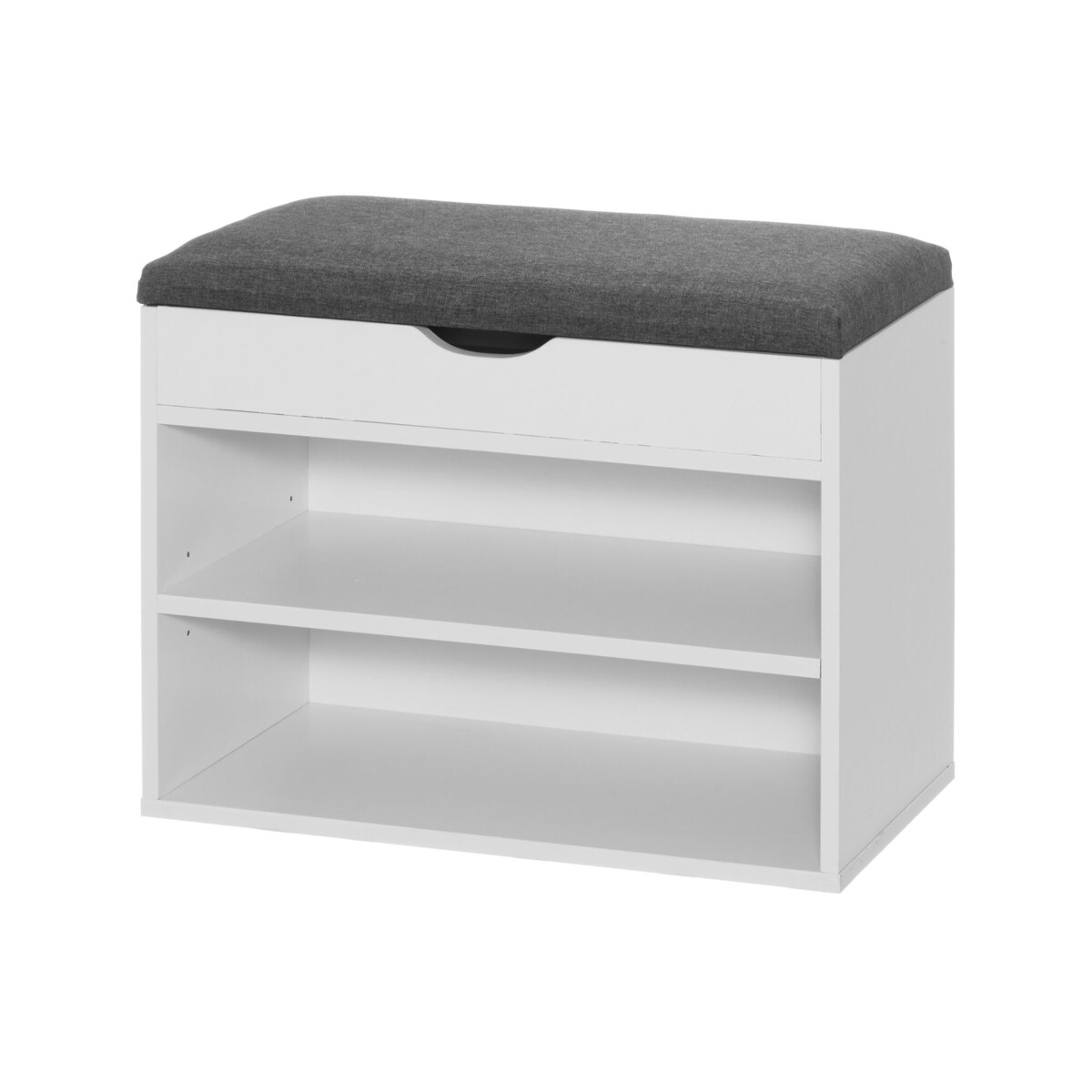 Ławka ze schowkiem na buty, 30 x 60 x 47 cm