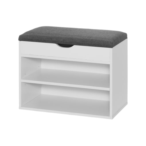 Ławka ze schowkiem na buty, 30 x 60 x 47 cm