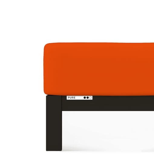 Prześcieradło Schlafgut Pure Baby Uniwersalny Red Mid 269