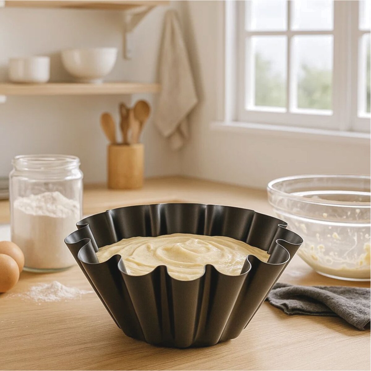 Okrągła forma do pieczenia Ø 23 cm, stal węglowa