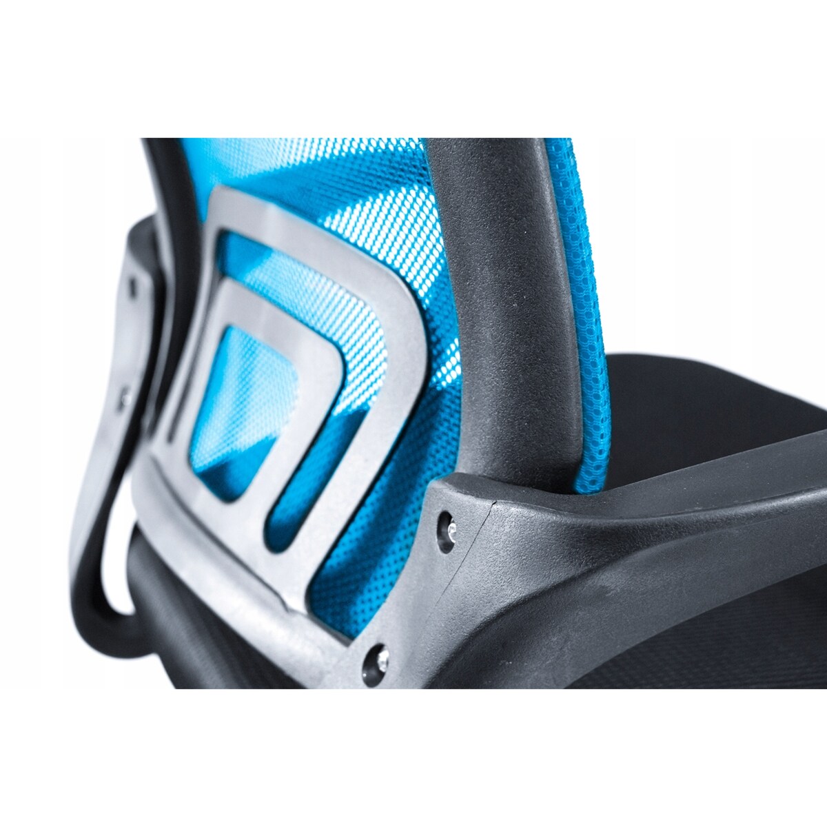 Krzesło obrotowe profilowane SMART turkusowe