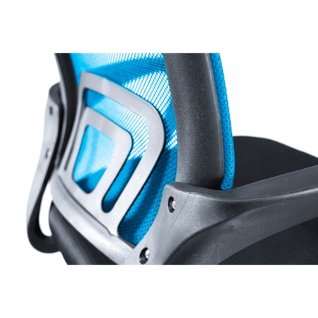 Krzesło obrotowe profilowane SMART turkusowe