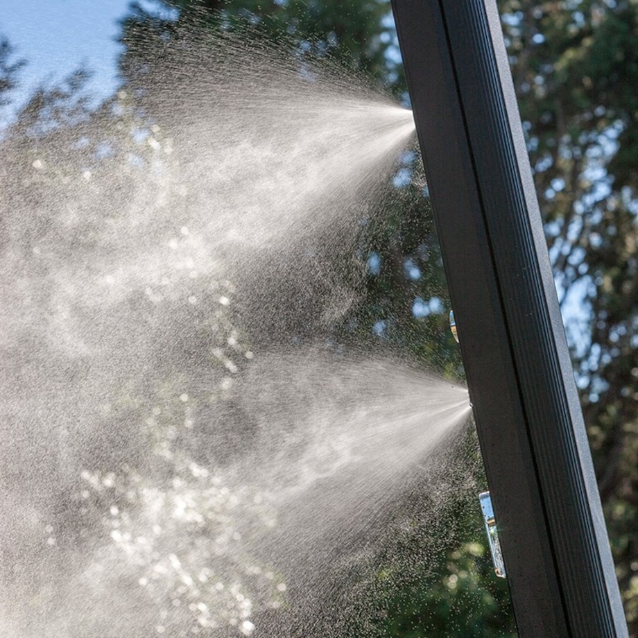 Prysznic ogrodowy basenowy solarny 38 L GRE