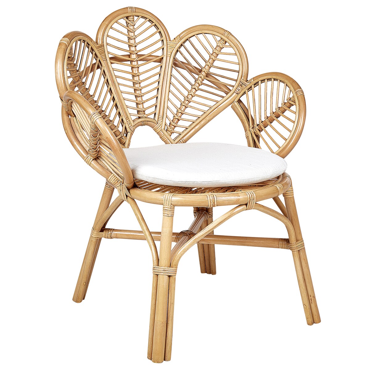 Fotel paw FLORENTINE II Rattan Naturalny