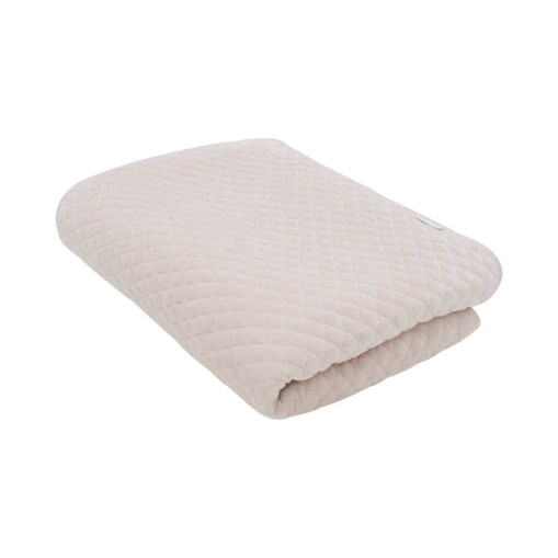 Narzuta dziecięca beżowa pikowana