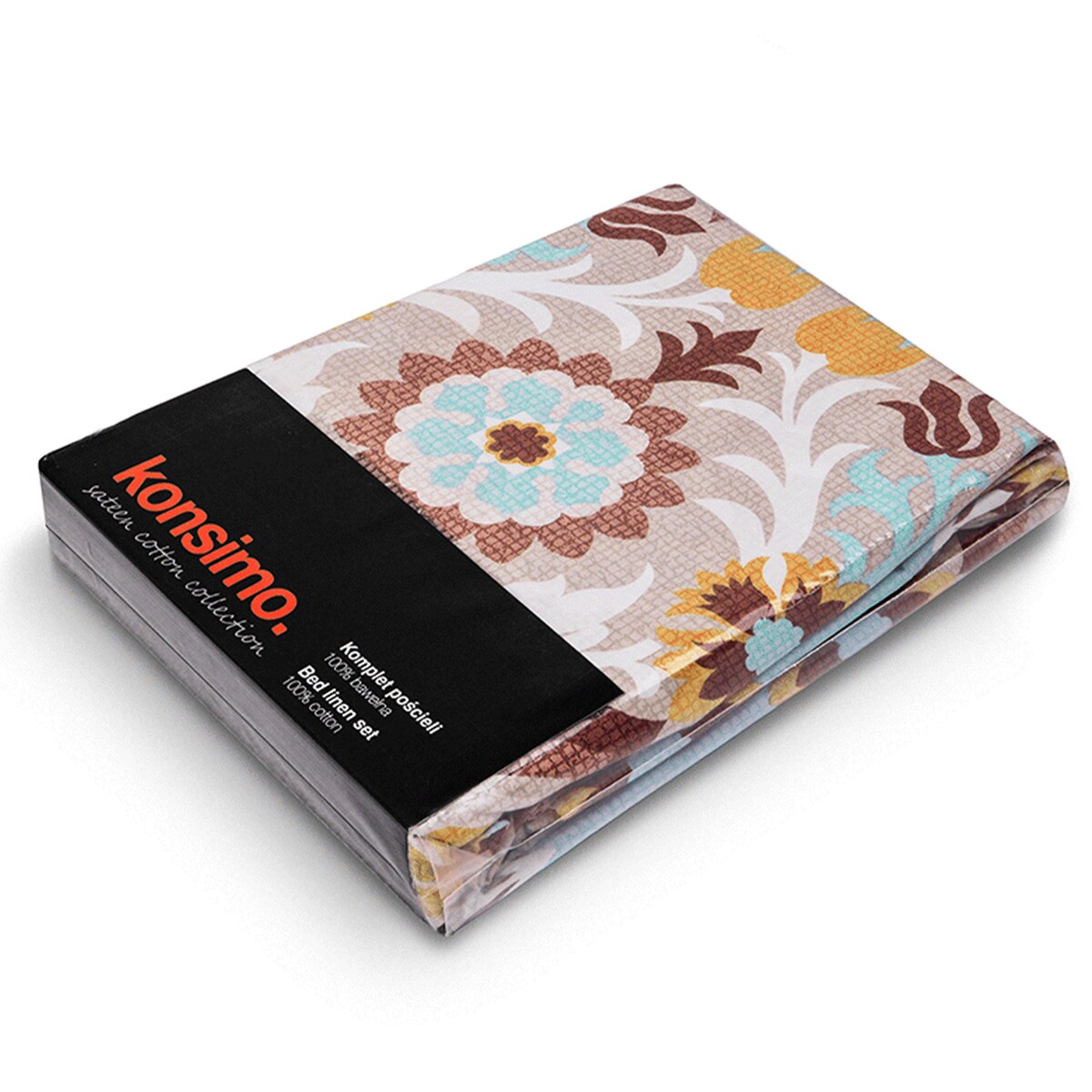 TADOR pościel bawełniana, wielokolorowa, 140x200