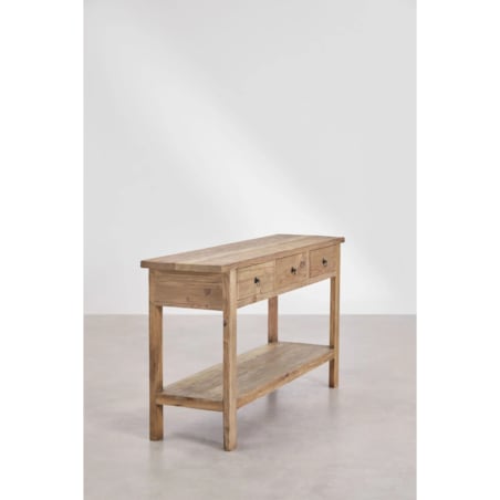 Konsola 170x45 cm z drewna z odzysku Kirena 170 cm