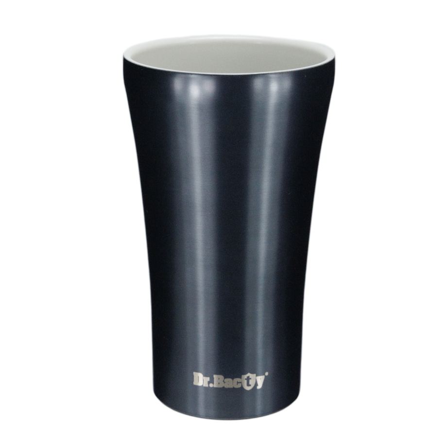 Kubek termiczny na kawę Dr.Bacty Apollo 2.0 - Smacznej kawusi - 360 ml - Gunmetal