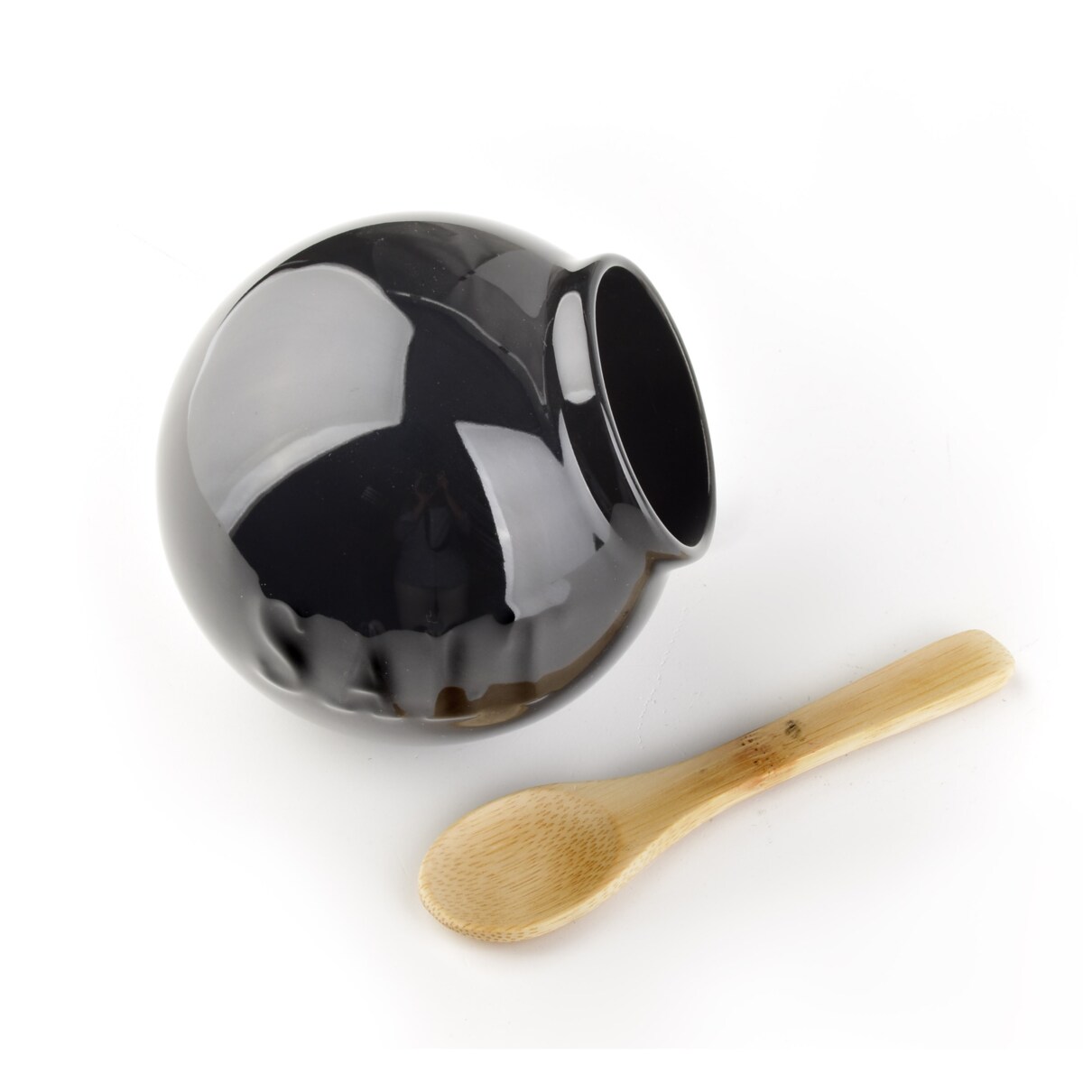 MODERN LIFE Solnica czarna 10,3xh9,3cm