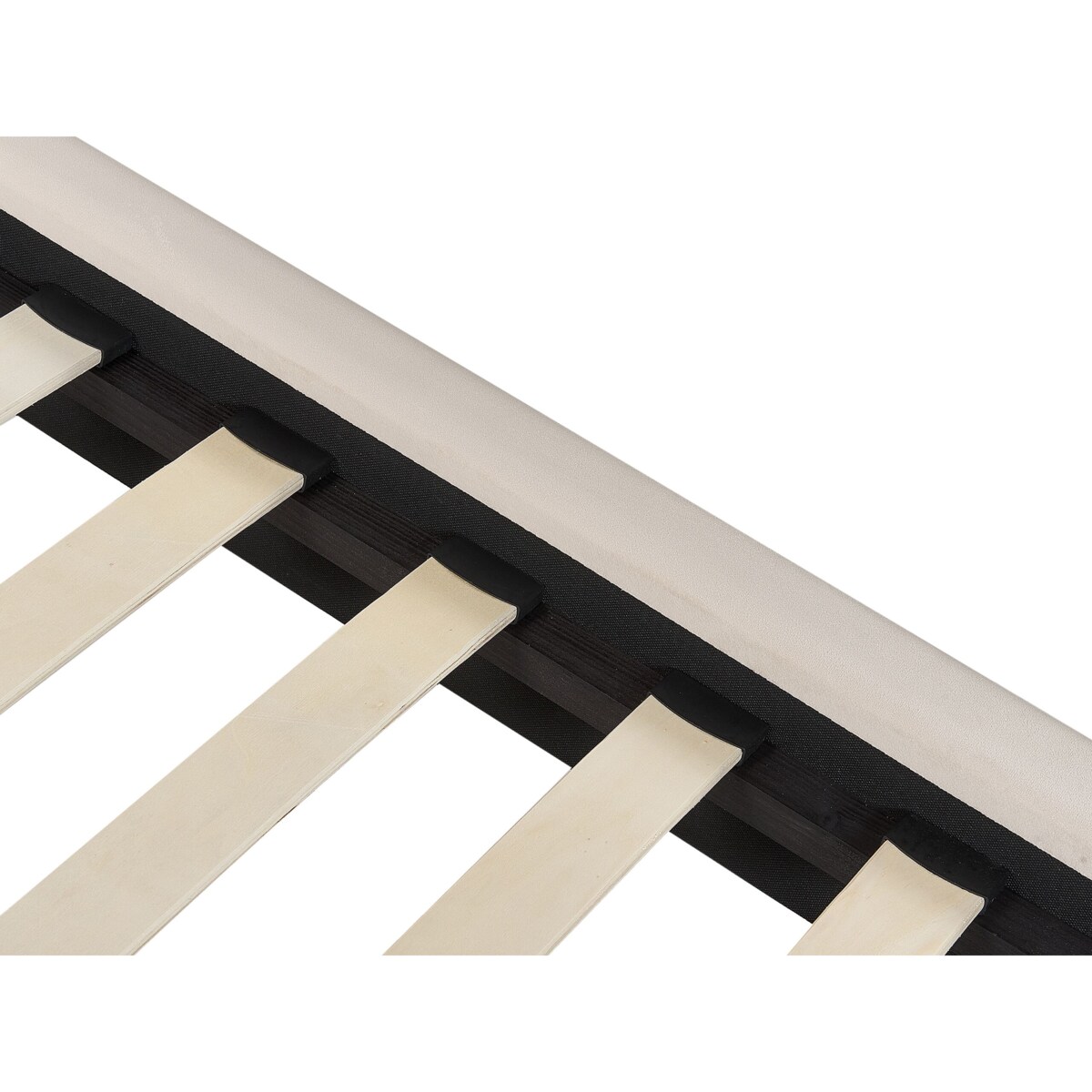 Łóżko Welur FORBACH 180 x 200 cm Beżowy