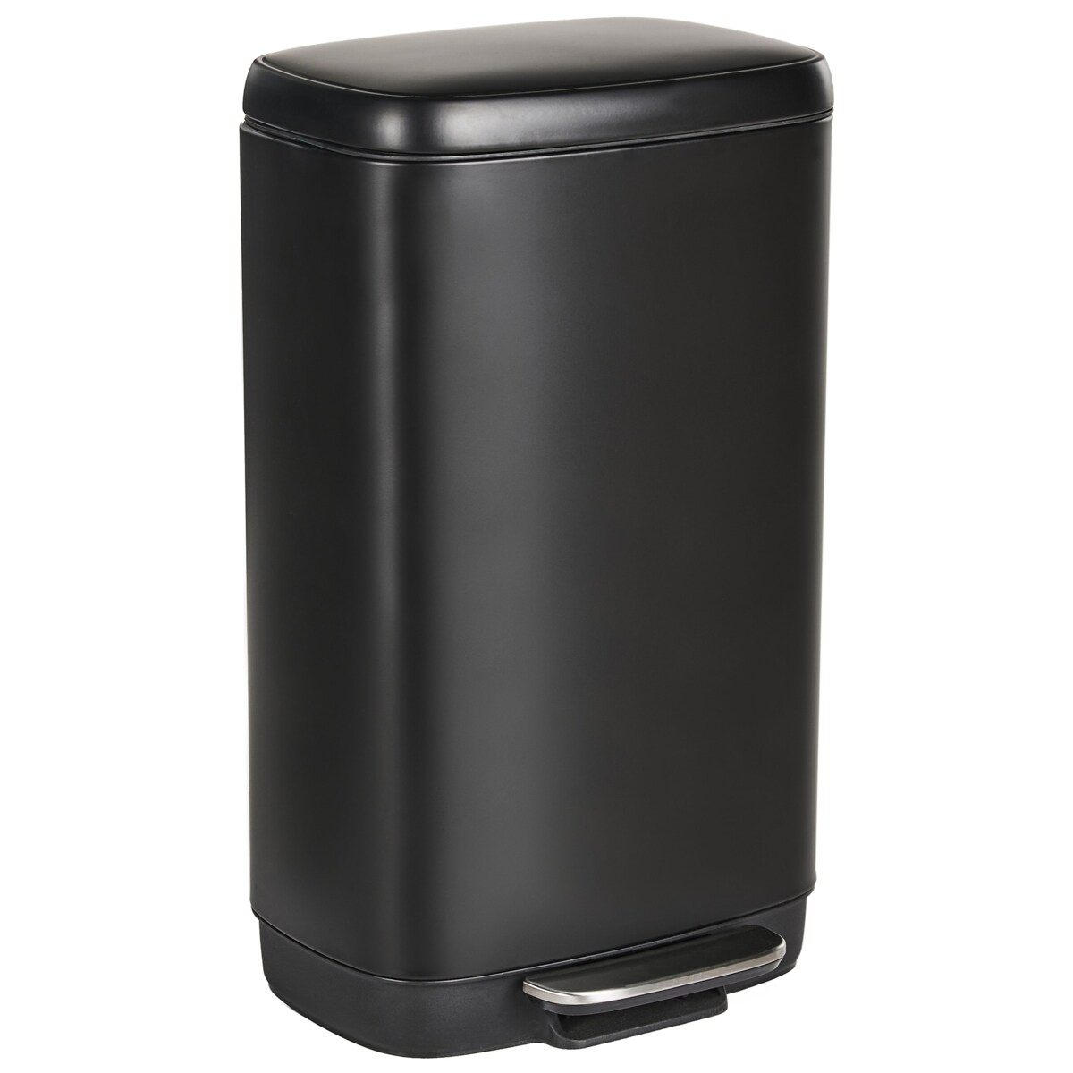 Kosz na śmieci z pedałem 30 L ECOCOLLECT Metal Czarny