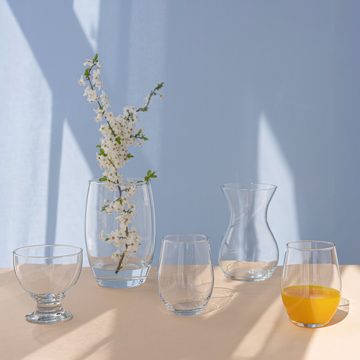 Wazon szklany Sofia 18 cm