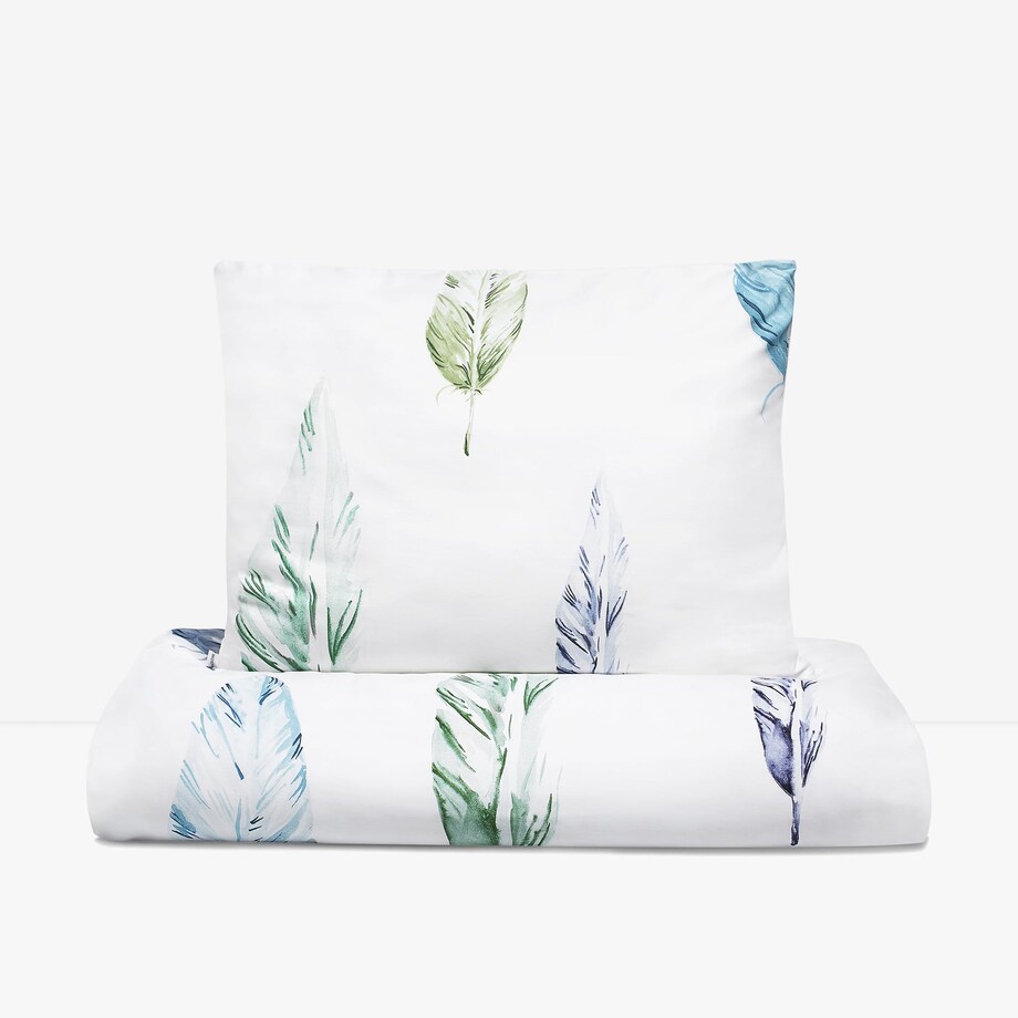 Pościel Pióra 200/200 + 2 x 50/60 cm