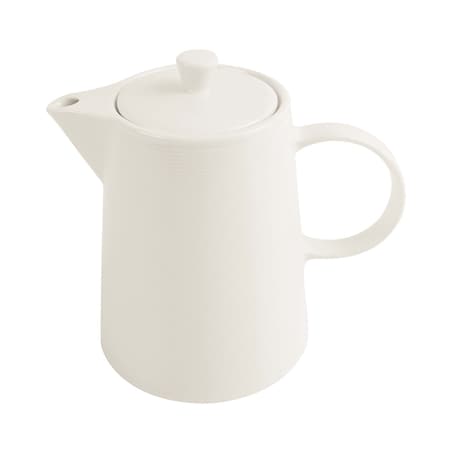 Dzbanek Porland Line 850 ml kremowy, porcelanowy