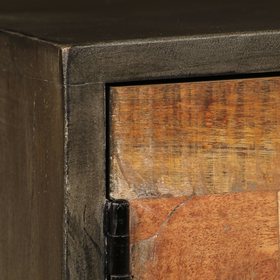 vidaXL Szafka pod telewizor, lite drewno mango, 140 x 30 x 45 cm