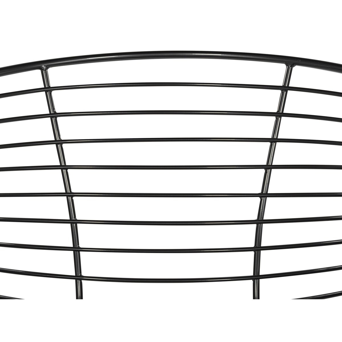 Zestaw 2 krzeseł do jadalni czarny HOBACK