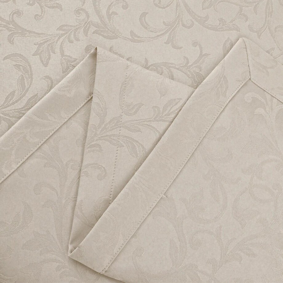 Bieżnik plamoodporny z mankietem O5 Ares szary - 40x220 cm - szary