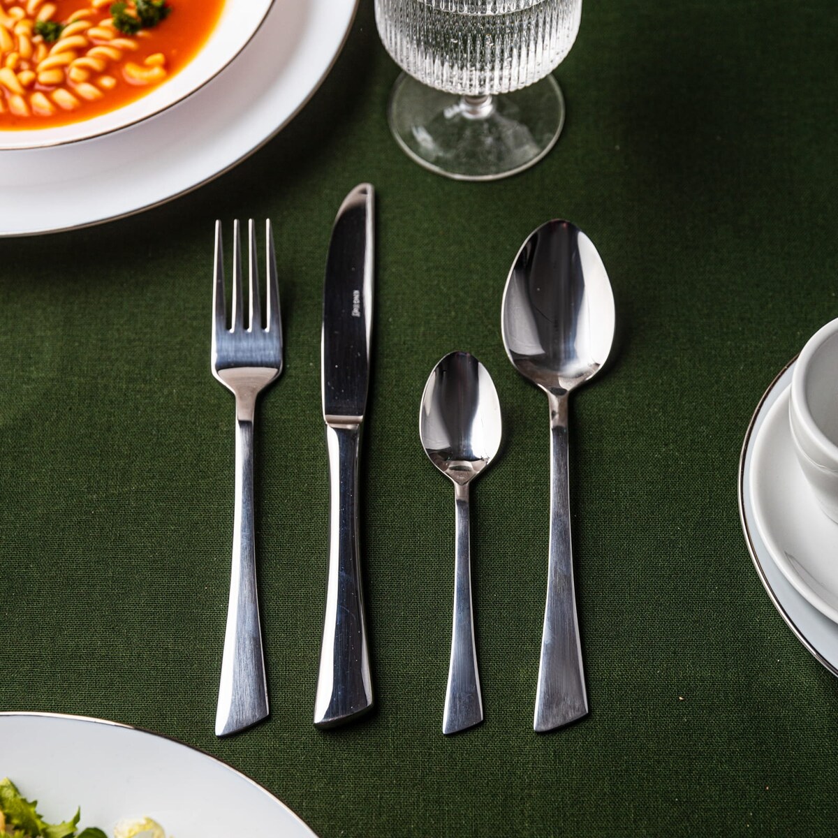 Kinghoff Sztućce 24 Elem. Połysk